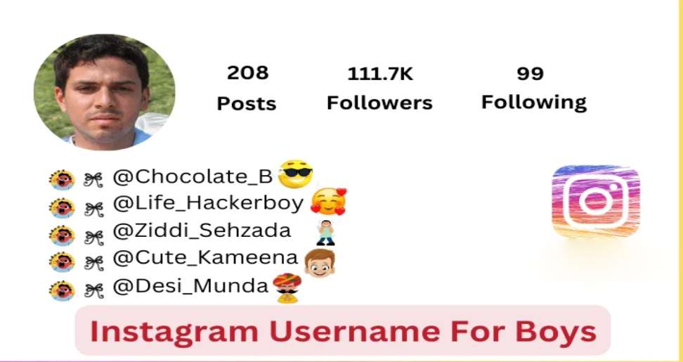 Instagram Username For Boys