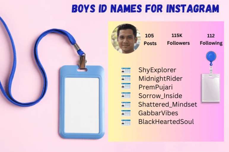 Unique And Creative Username For Instagram For Boys