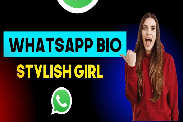 WhatsApp Bio Stylish Girl With Humaritanin Twist